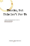 Cover: Thanks, but This isn't for Us - Tarcherperigee