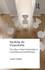 Cover: Speaking the Unspeakable - Brunner-Routledge