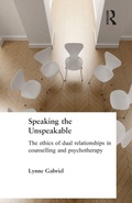Cover: Speaking the Unspeakable - Brunner-Routledge