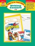 Cover: Writing Centers Grades 3-4 - Evan-Moor Educational Publishers