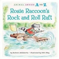 Enlarge image Cover: Rosie Raccoons Rock And Roll Raft - The Kane Press