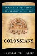 Cover: Colossians - Brazos Press, Div of Baker Publishing Group