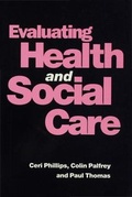 Cover: Evaluating Health and Social Care - Palgrave Macmillan