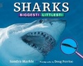 Cover: Sharks: Biggest! Littlest! - Boyds Mills Press