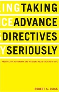 Cover: Taking Advance Directives Seriously - Georgetown University Press