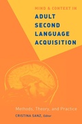 Cover: Mind and Context in Adult Second Language Acquisition - Georgetown University Press