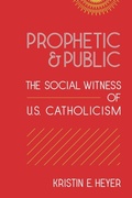 Cover: Prophetic and Public - Georgetown University Press