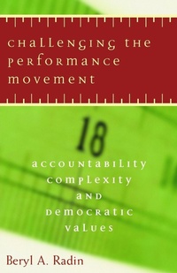 Enlarge image Cover: Challenging the Performance Movement - Georgetown University Press