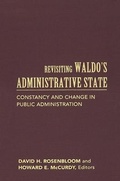 Cover: Revisiting Waldo's Administrative State - Georgetown University Press