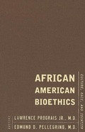 Cover: African American Bioethics - Georgetown University Press