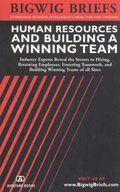 Cover: Human Resources and Building a Winning Team - Aspatore Books
