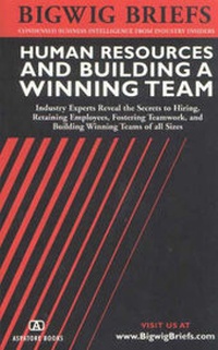 Enlarge image Cover: Human Resources and Building a Winning Team - Aspatore Books