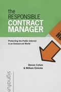 Cover: The Responsible Contract Manager - Georgetown University Press