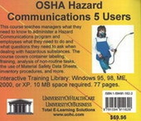 Abbildung von: OSHA Hazard Communications, 5 Users - UniversityOfHealthCare