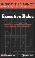 Cover: Executive Rules - Aspatore Books