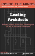 Cover: Leading Architects - Aspatore Books