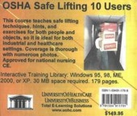 Abbildung von: OSHA Safe Lifting, 10 Users - UniversityOfHealthCare