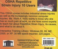 Abbildung von: OSHA Repetitive Strain Injury, 10 Users - UniversityOfHealthCare