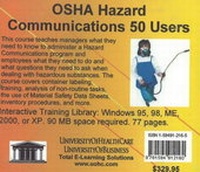 Abbildung von: OSHA Hazard Communications, 50 Users - UniversityOfHealthCare