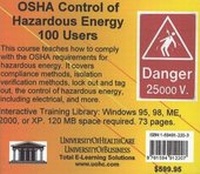 Abbildung von: OSHA Control (100 Users) of Hazardous Energy - UniversityOfHealthCare
