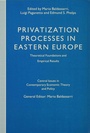 Cover: Privatization Processes in Eastern Europe - Palgrave Macmillan