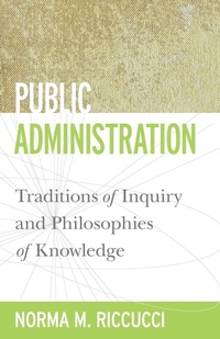 Enlarge image Cover: Public Administration - Georgetown University Press