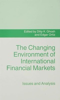 Cover: The Changing Environment of International Financial Markets - Palgrave Macmillan