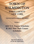 Cover: Town of Wilmington, Essex County, New York Transcribed Serial Records, Volume 2 - Heritage Books