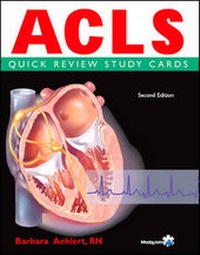 Abbildung von: ACLS Quick Review Study Cards - Mosby