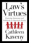 Cover: Law's Virtues - Georgetown University Press