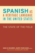 Cover: Spanish as a Heritage Language in the United States - Georgetown University Press