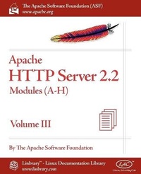 Abbildung von: Apache HTTP Server 2.2 Official Documentation - Volume III. Modules (A-H) - Fultus Corporation