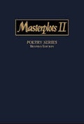 Cover: Masterplots II Poetry Series - Salem Press Inc