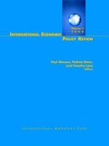 Cover: International Economic Policy Review v. 2, 2000 - International Monetary Fund (IMF)