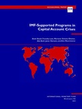 Cover: IMF-supported Programs in Capital Account Crises - International Monetary Fund (IMF)