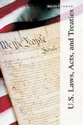 Cover: U.S. Laws, Acts and Treaties - Salem Press Inc