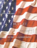 Cover: Fiscal Year 2003 Budget of the U.S. Government - Claitor's Pub Division