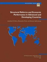 Enlarge image Cover: Structural Reforms and Economic Performance in Advance and Developing Countries - International Monetary Fund (IMF)