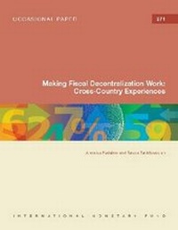 Enlarge image Cover: Making Fiscal Decentralization Work - International Monetary Fund (IMF)