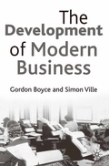 Cover: The Development of Modern Business - Red Globe Press