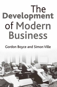 Abbildung von: The Development of Modern Business - Red Globe Press
