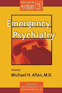 Enlarge image Cover: Emergency Psychiatry - American Psychiatric Association Publishing