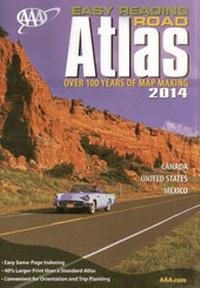 Enlarge image Cover: AAA Easy Reading Road Atlas 2014 - AAA