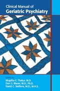 Cover: Clinical Manual of Geriatric Psychiatry - American Psychiatric Association Publishing
