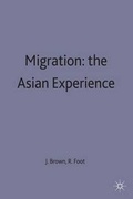 Cover: Migration: the Asian Experience - Palgrave Macmillan