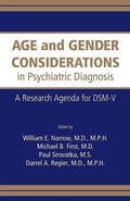 Cover: Age and Gender Considerations in Psychiatric Diagnosis - American Psychiatric Association