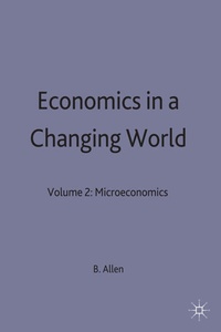Enlarge image Cover: Economics in a Changing World - Palgrave Macmillan