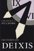 Cover: Lectures on Deixis - Centre for the Study of Language & Information