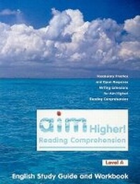 Enlarge image Cover: Aim Higher! Reading Comprehension Level A English Study Guide and Workbook - Great Source Education Group