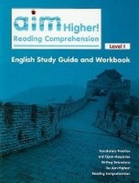 Enlarge image Cover: Aim Higher! Reading Comprehension, Level I English Study Guide and Workbook - Great Source Education Group